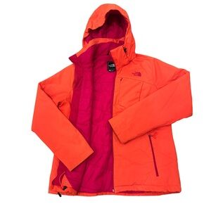 The North Face Apex Elevation Soft Shell Jacket Coat Removable Hood sz XL